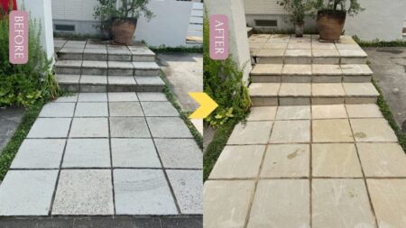 施工前後